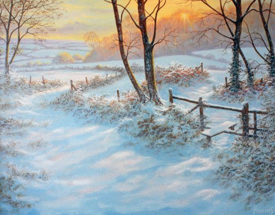 Winter Sunrise by Paul Higgins