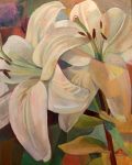 Lilies by Julia Sorrell RI