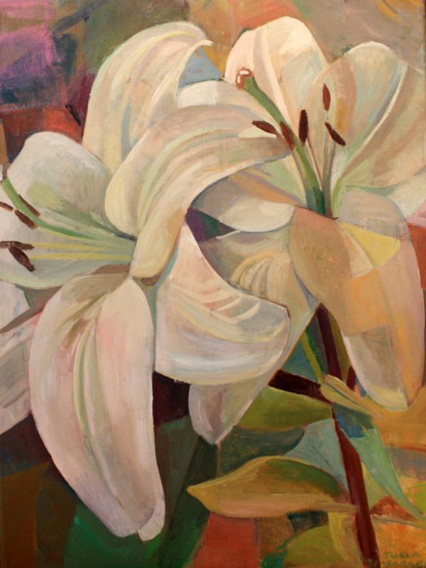 Lilies by Julia Sorrell RI