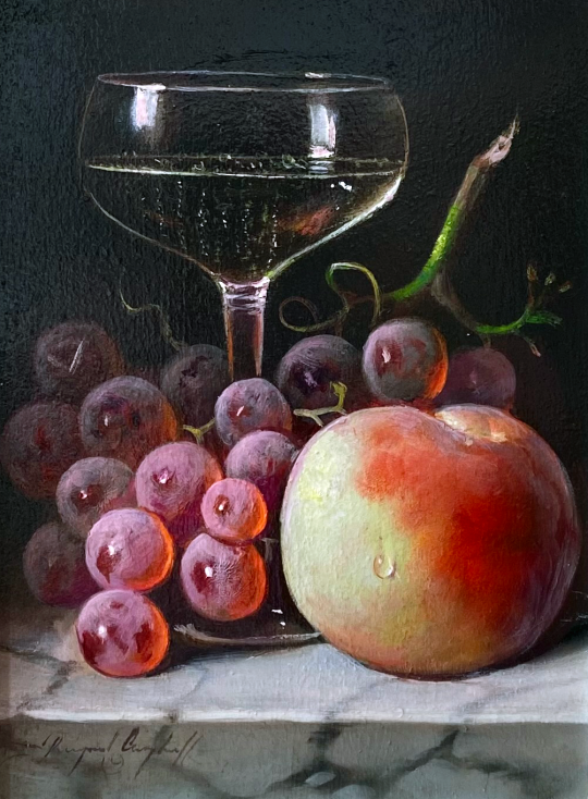 Still Life Fruits by Raymond Campbell