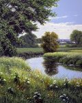 Along the Riverbank by Terence Grundy