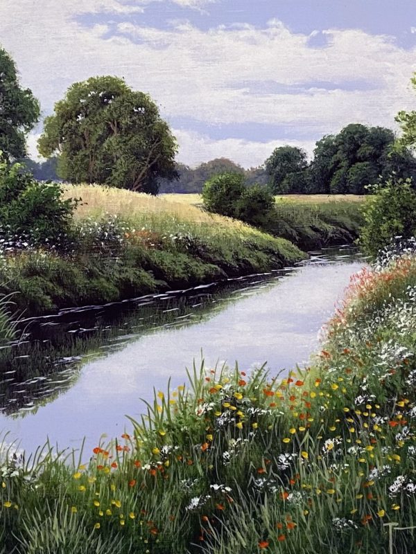 Afternoon by the River by Terence Grundy