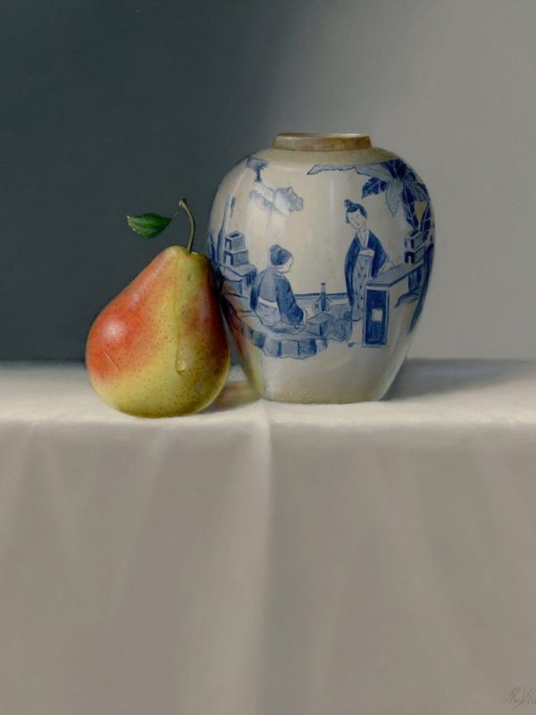 Pear and Ginger Jar by the talented artist Rob Ritchie