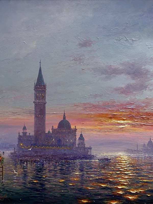 Sunshine Haze in Venice by the artist Andrew Grant Kurtis