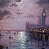 Westminster Chimes at Midnight by the artist Andrew Grant Kurtis