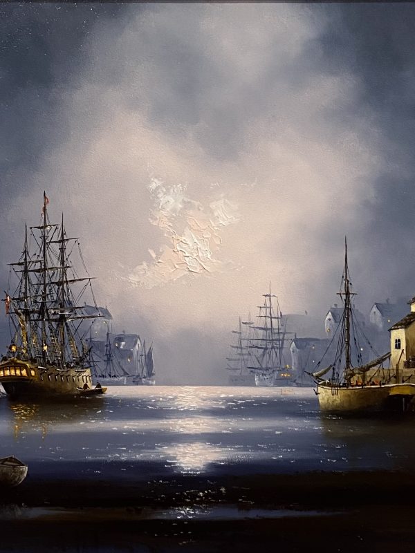 Inspired by the Dutch Masters, Alex Hill creates a breathtaking maritime scene.